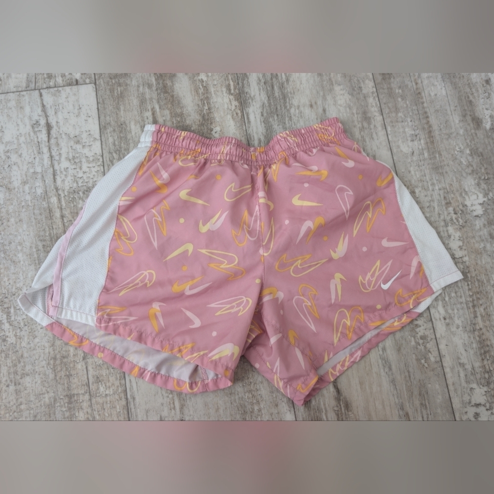 Nike Pink and Yellow Kids' Size 16 XL Athletic Shorts